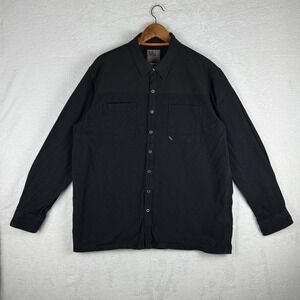 5.11 Tactical Shirt‎ Mens Extra Large Black Long Sleeve Button Front Utility